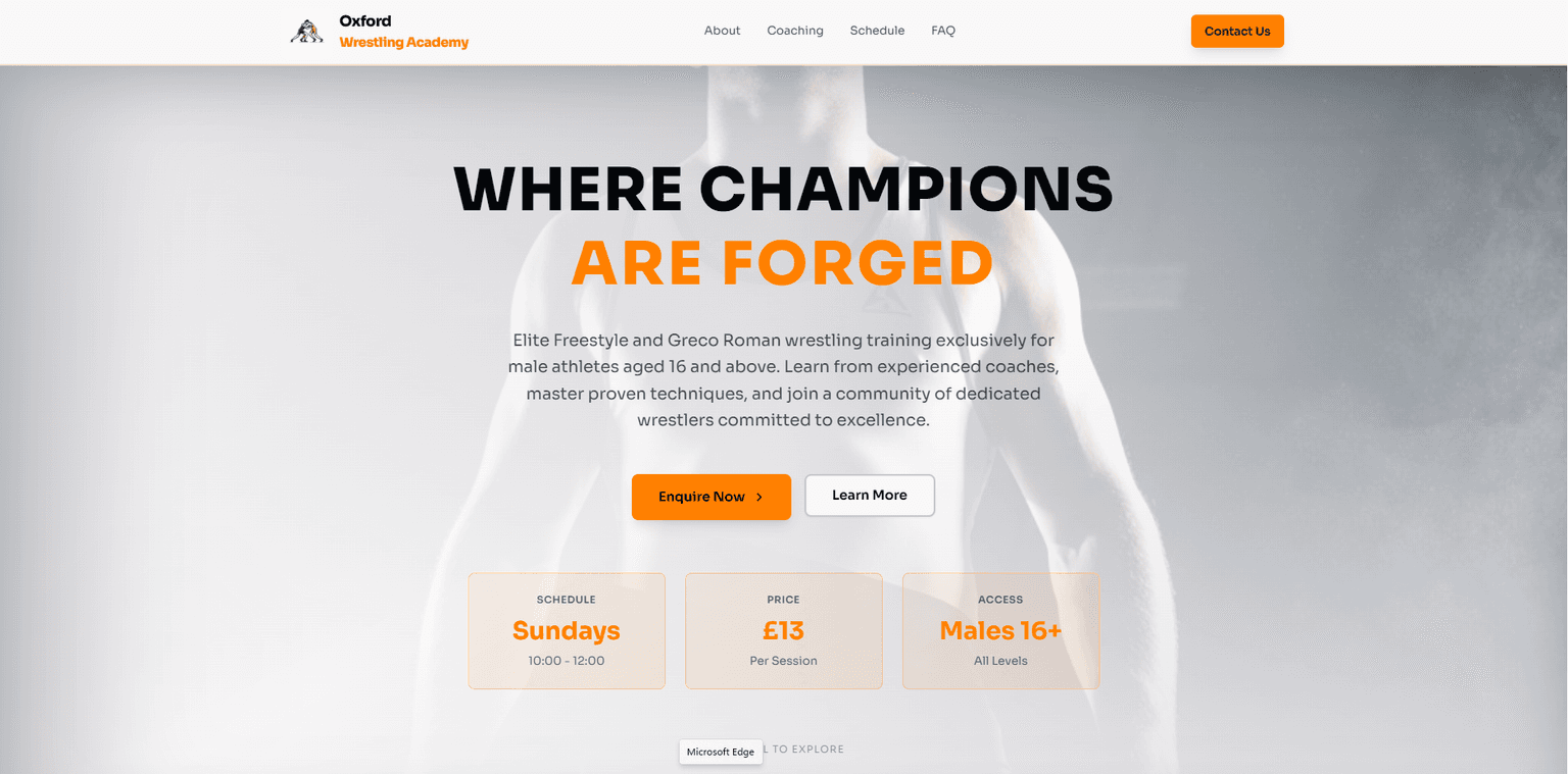 Oxford Wrestling Academy